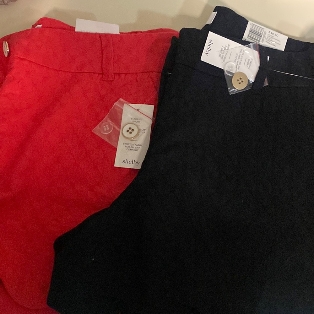 2 pair of adorable Crown and Ivy shorts: this price is for both pair!